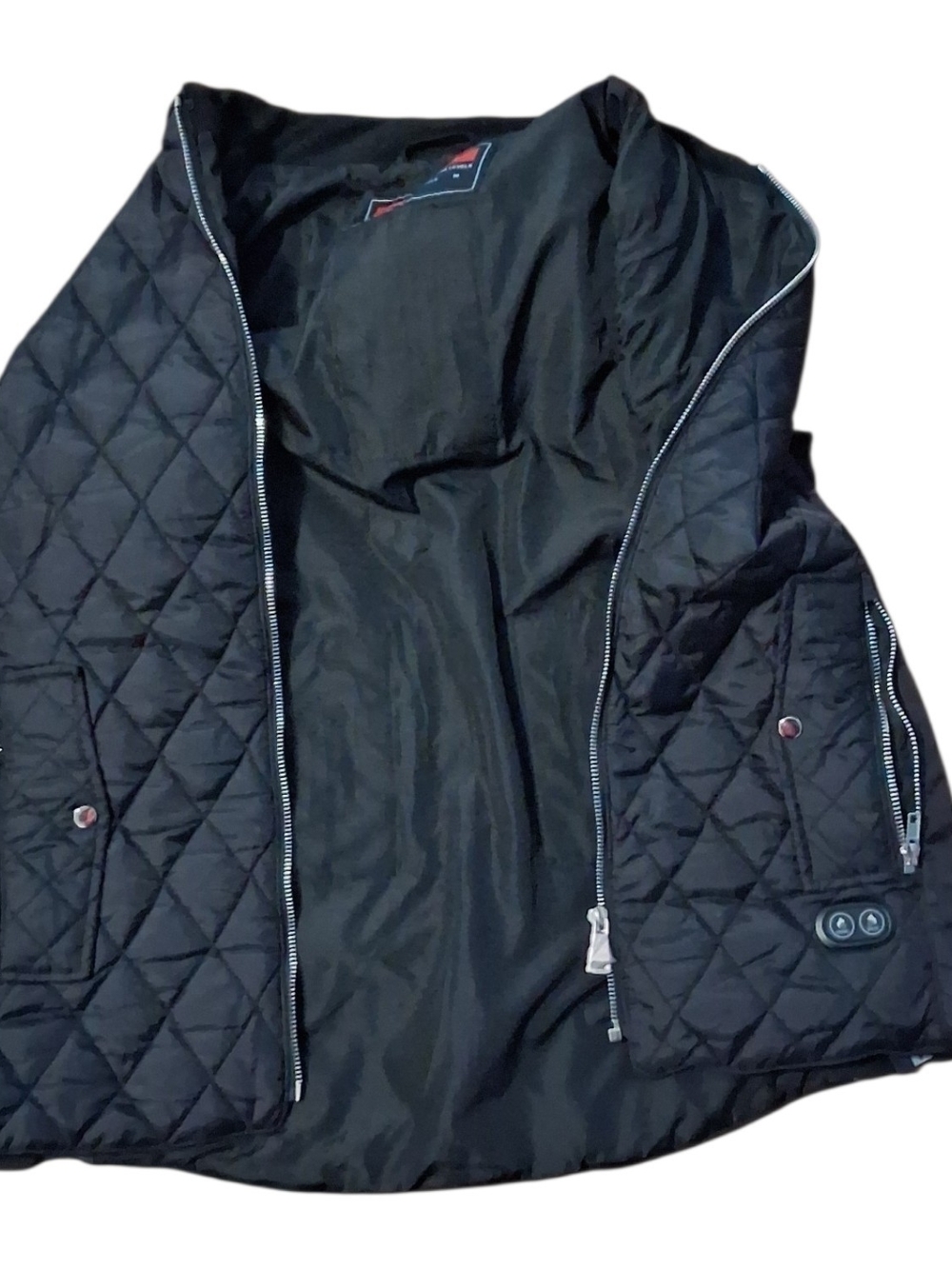 Lightweight Quilted Black Men's Shirt Jacket